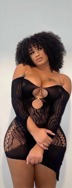 Forbidden Liquid Lace Mini Dress