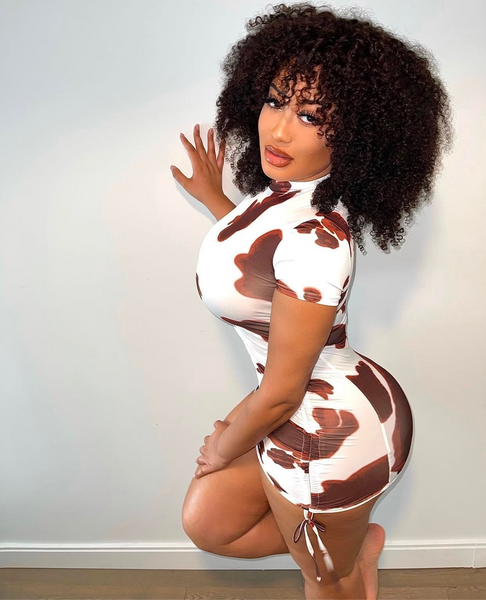 Montana Cream & Cocoa Mini Dress
