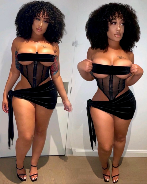 Femme Fatale 2-Piece Skirt Set