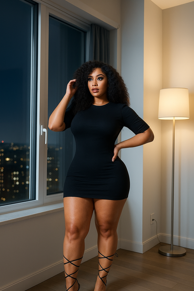 On My Way!!! T-Shirt Dress 