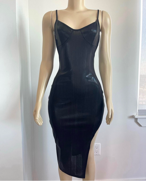 Chanel Agenda Glossy Mini Dress
