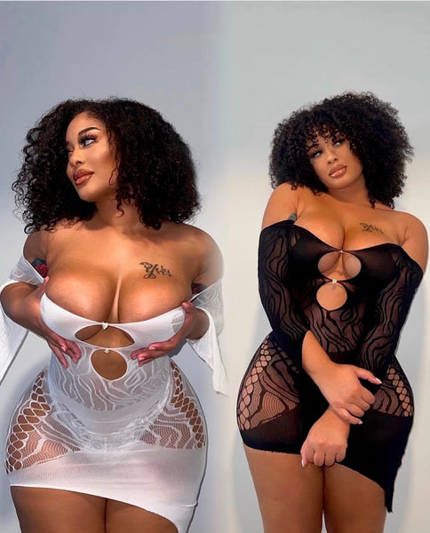 Forbidden Liquid Lace Mini Dress