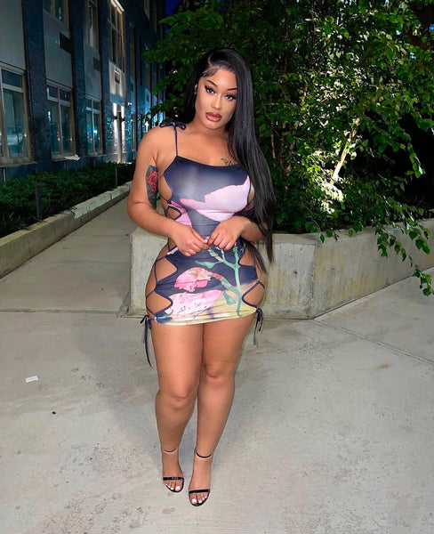 Venus Trap Mini Dress