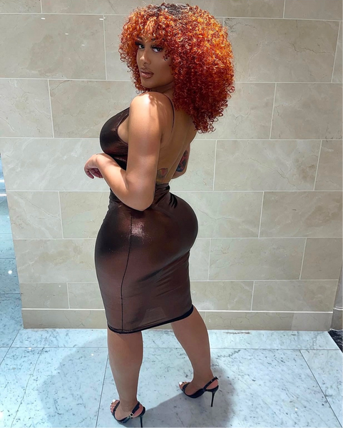 Chrome Body Glaze Midi Dress