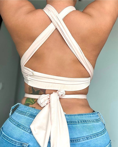 Sasha Scandal Wrap Top
